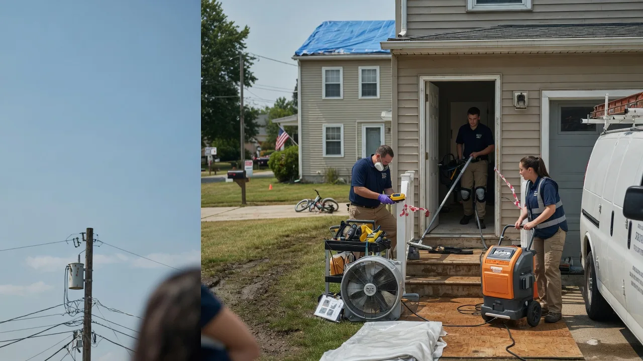Water Damage Repair in Kilbourne, OH near me